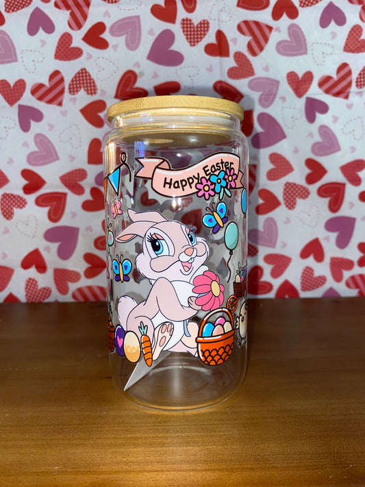 Happy Easter (Glass Cup)